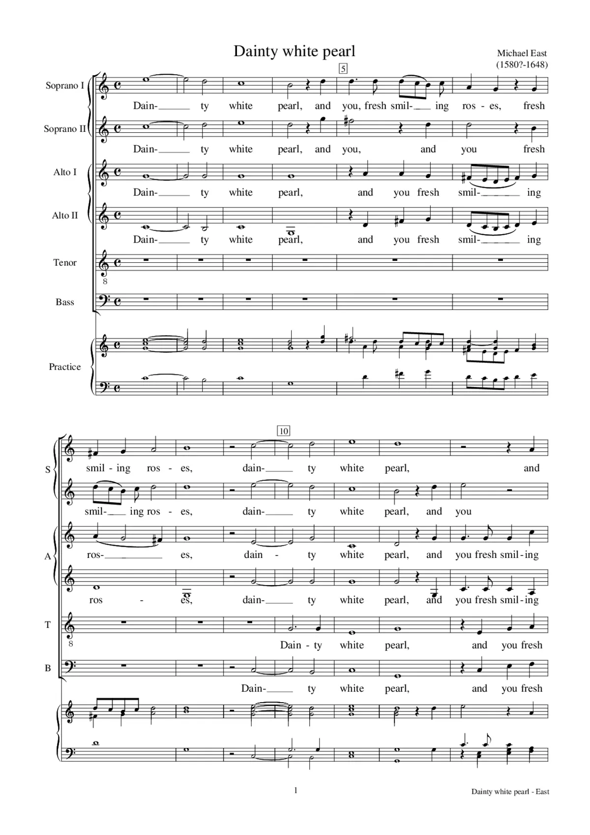 Dainty white pearl - Page 1