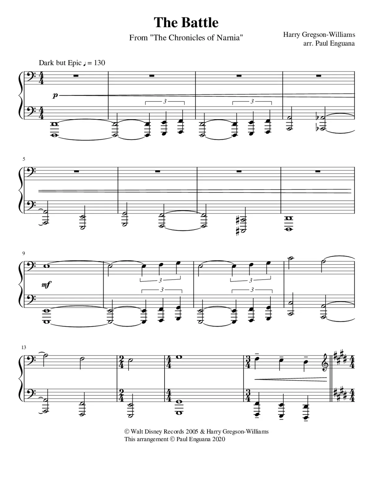 The Battle Theme - Page 1