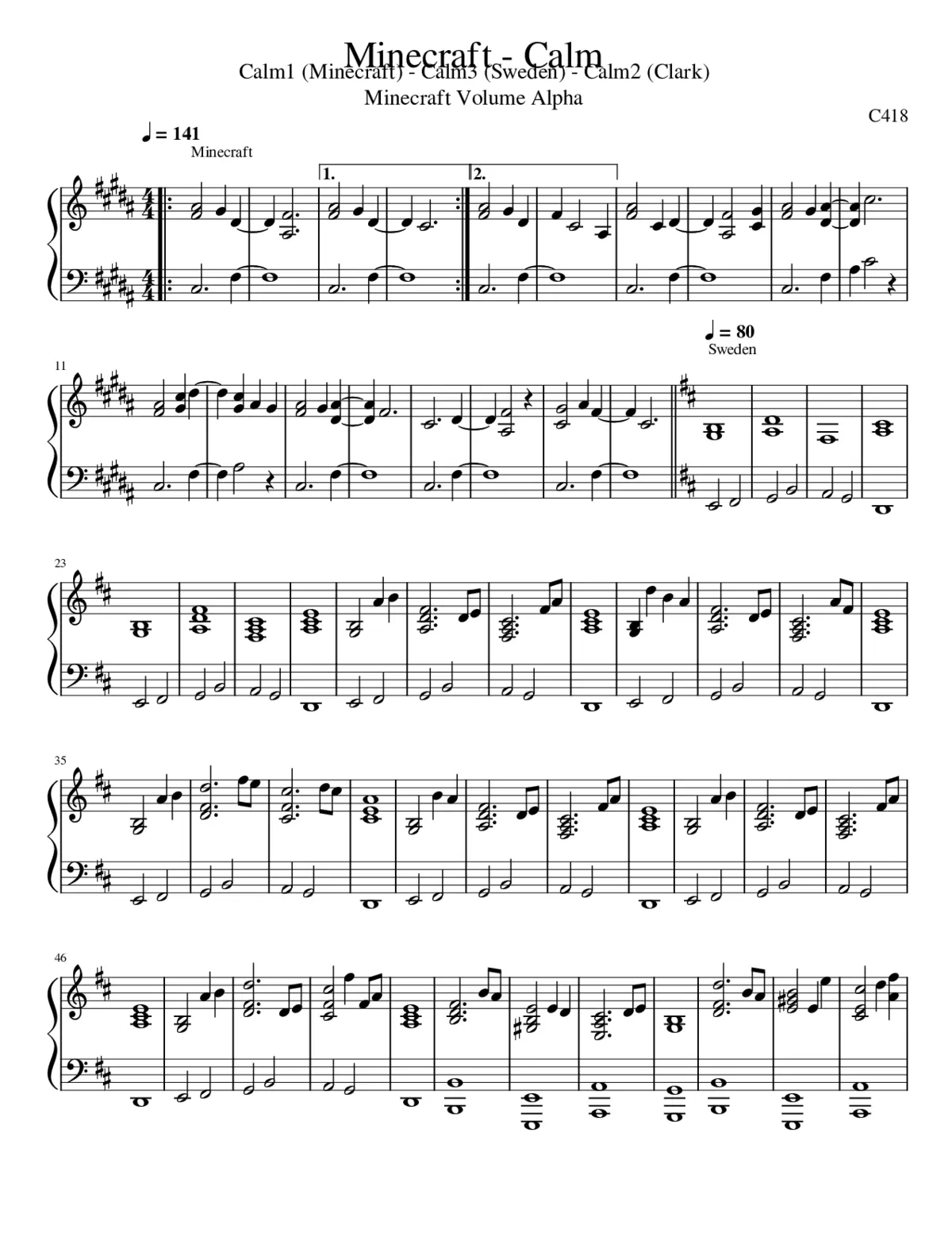 minecraft - calm - Page 1