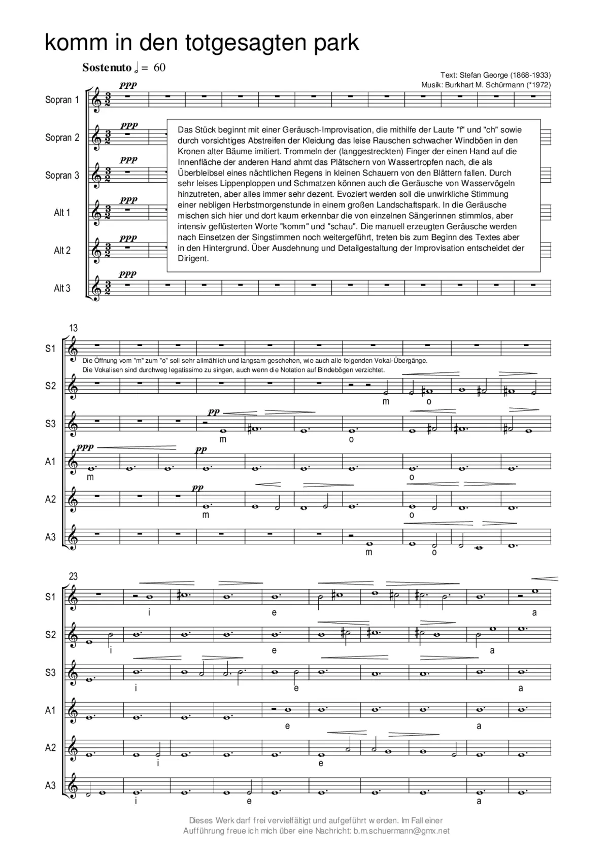 Komm in den totgesagten park - Page 1