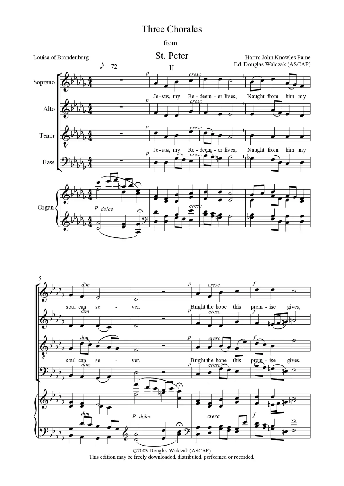 Jesus my Redeemer lives - Page 1