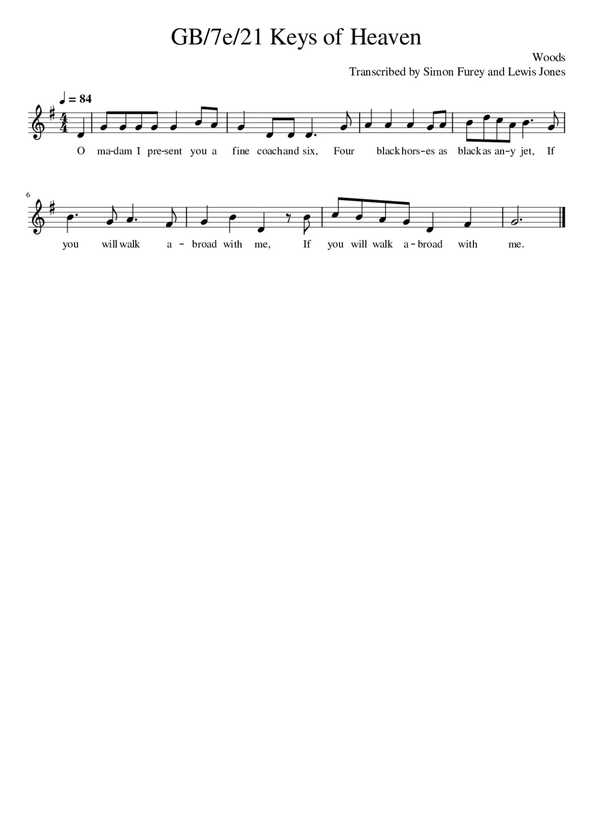 GB/7e/21 Keys of Heaven - Page 1