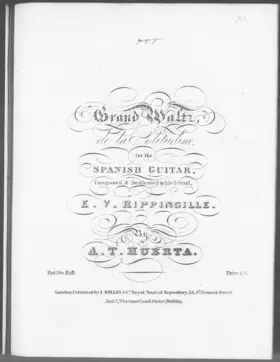 Grand Waltz de la Solitudine for the Spanish Guitar