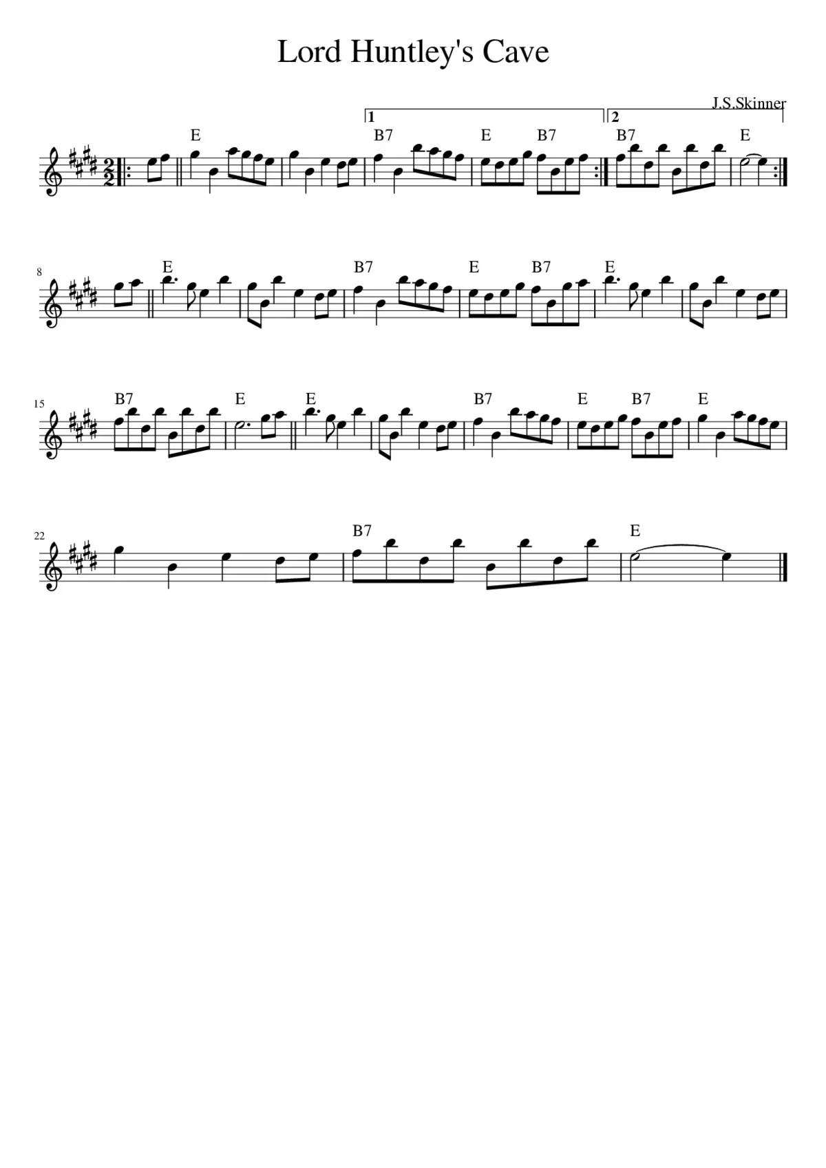 Lord Huntley's Cave - Page 1
