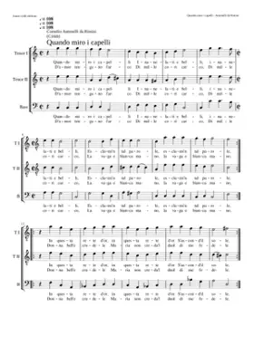 Quando miro i capelli