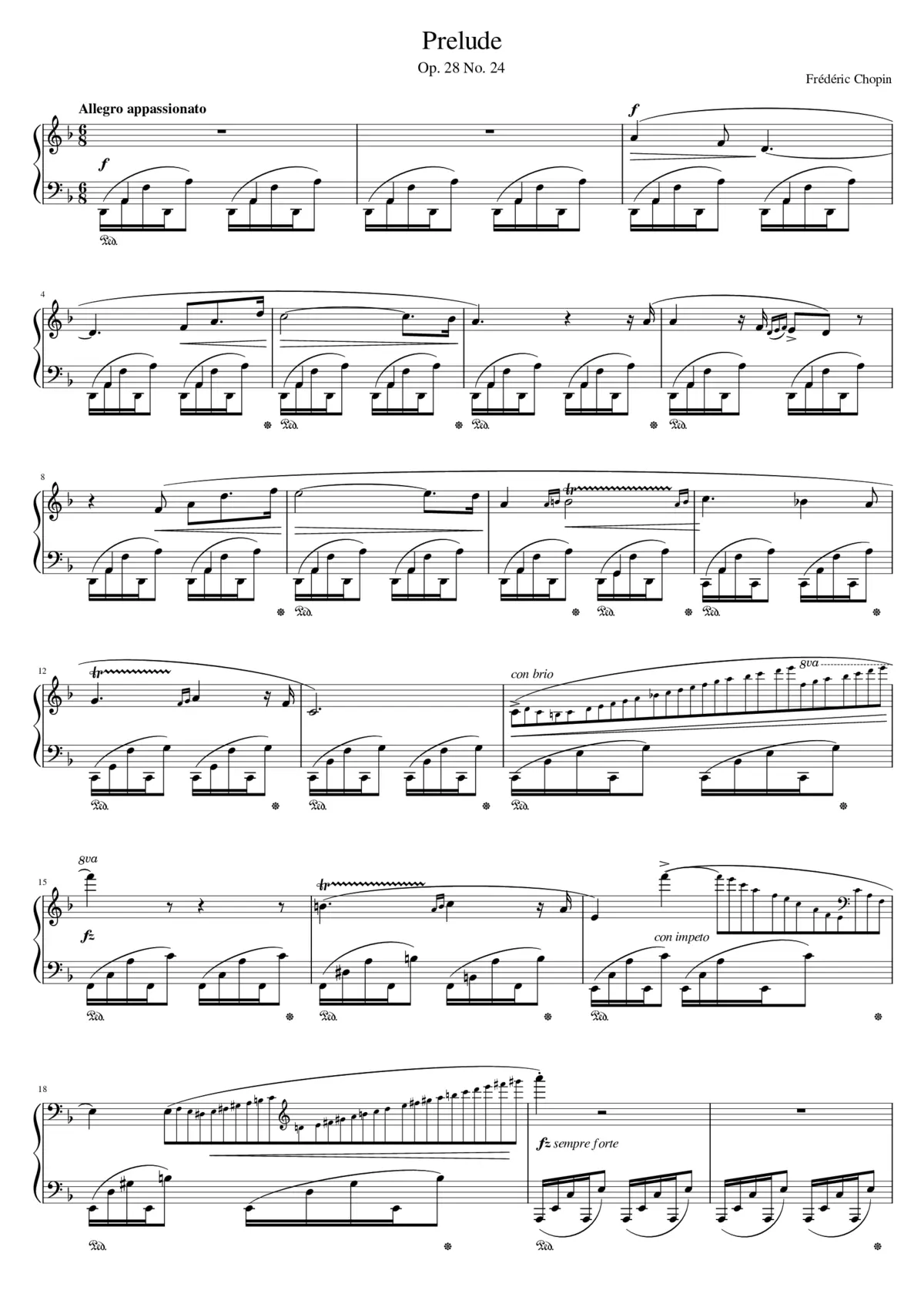 Preludes Op.28 - Page 1