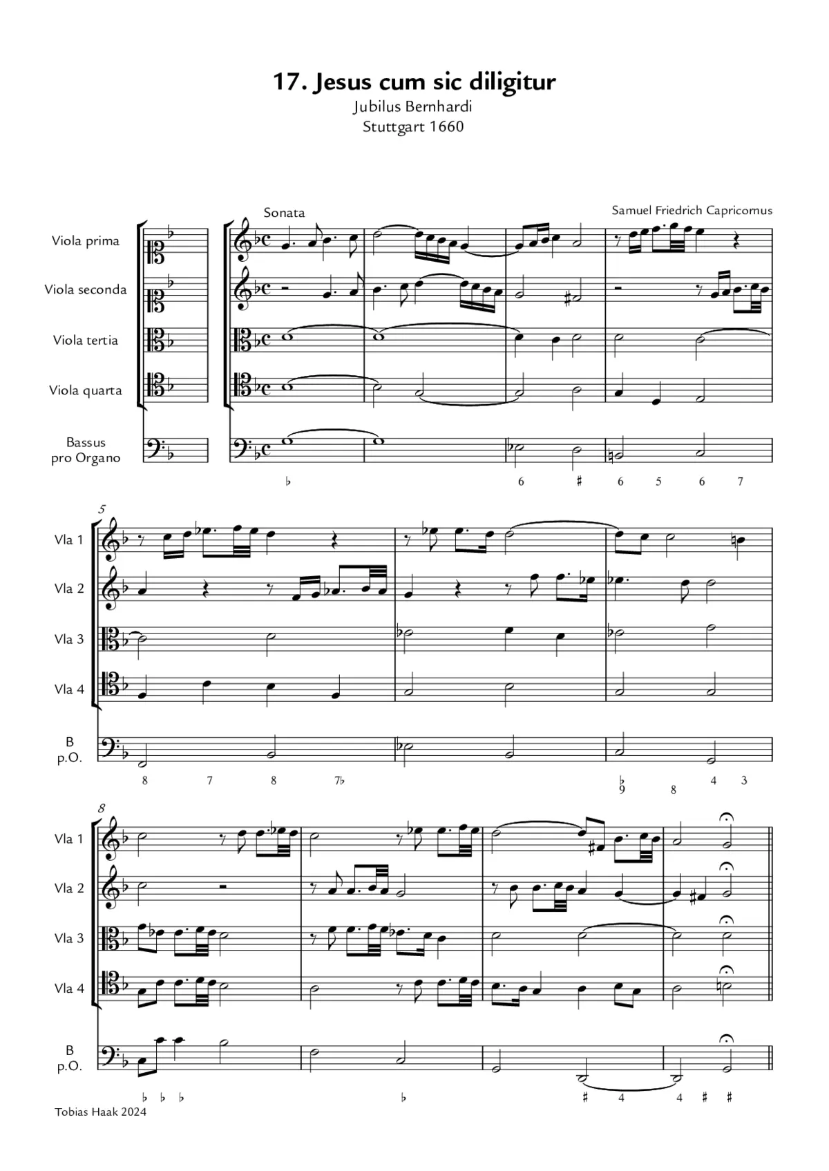 Jesus cum sic diligitur - Page 1