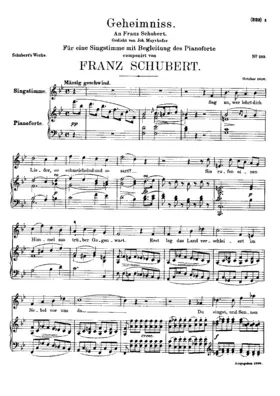 Geheimnis, D.491
