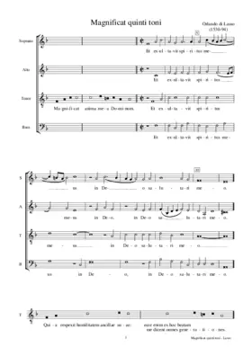 Magnificat quinti toni