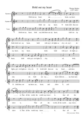 Hold out my heart