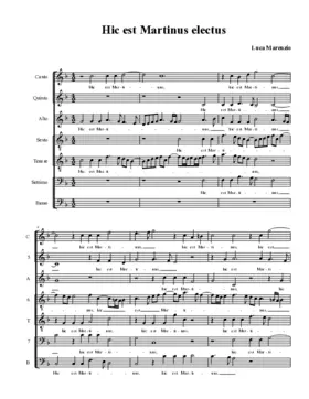 Hic est Martinus electus