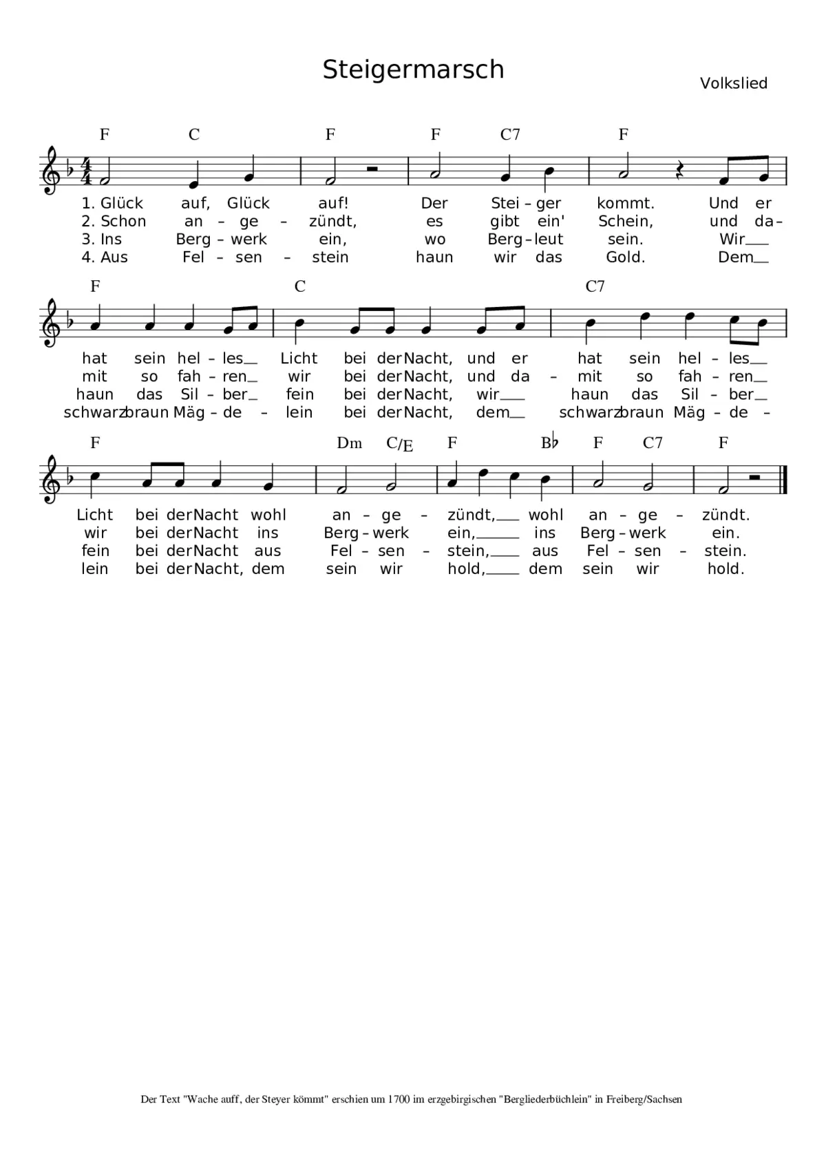 Glück auf Glück auf! - Page 1