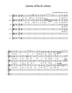 Questa ch'ha di celeste