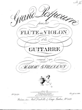 Grand Potpourri for Flute (or Violin) and Guitar, Op.53