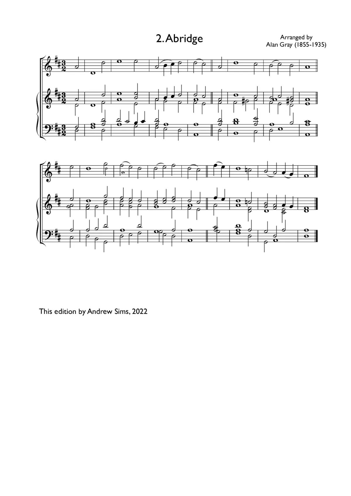 Abridge - Page 1