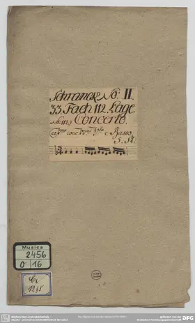 Violin Concerto in C major