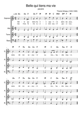 belle qui tiens ma vie