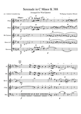 Serenade in C minor K.388/384a