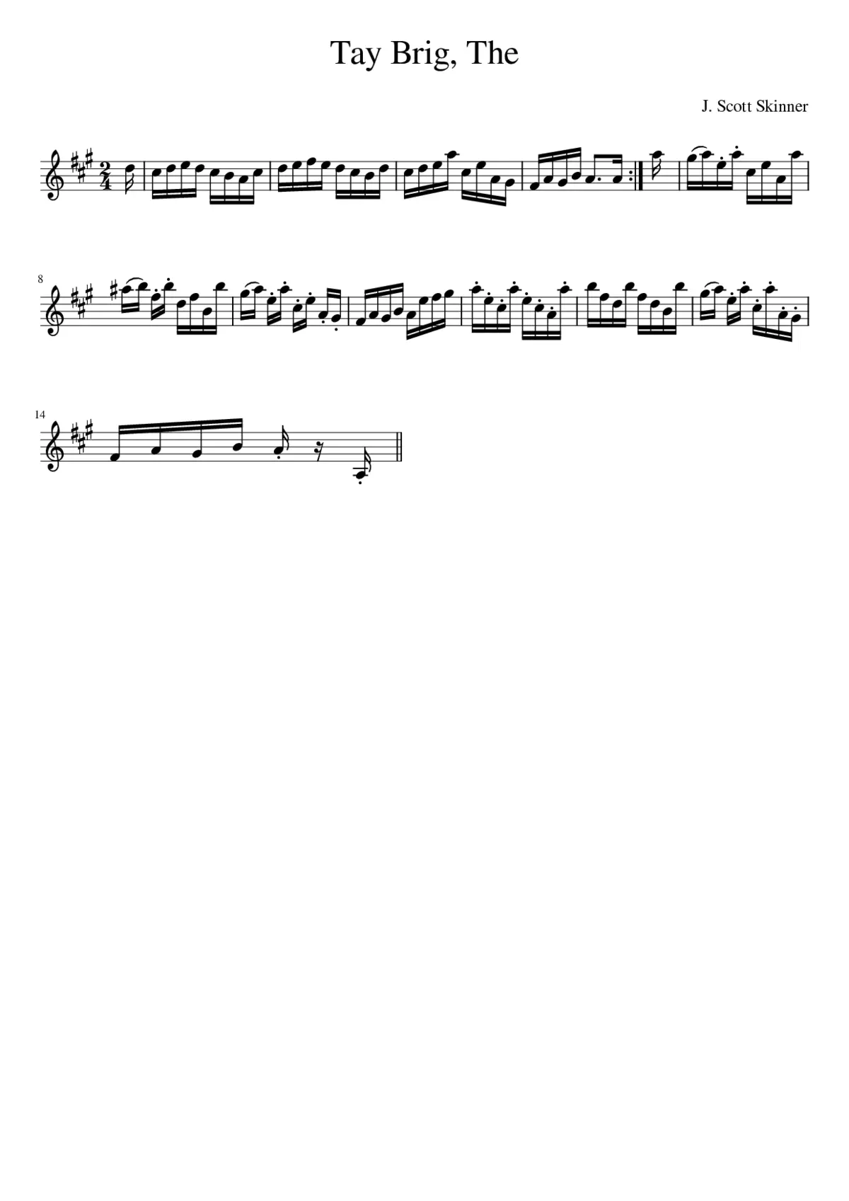 The Tay Brig - Page 1