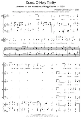 Grant, O Holy Trinity