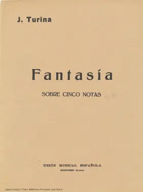 Fantasía sobre cinco notas