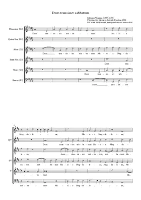 Dum transisset Sabbatum