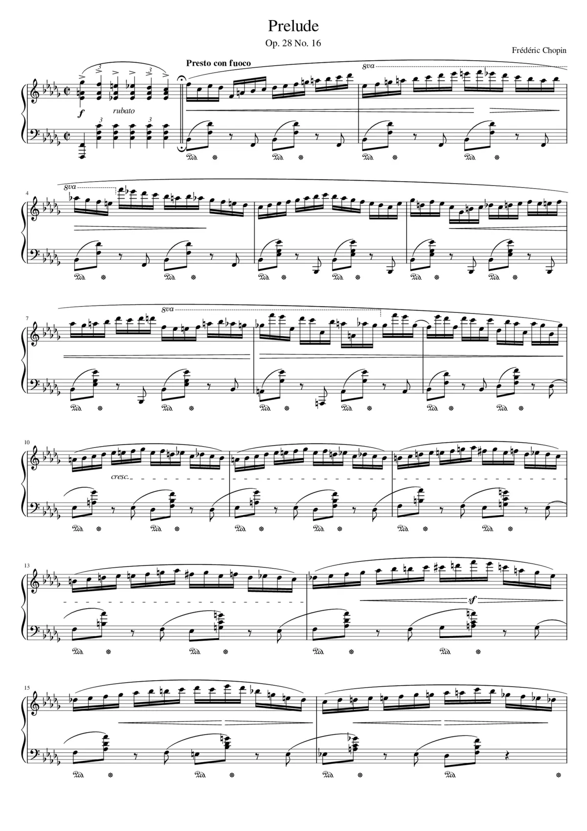 Preludes Op.28 - Page 1