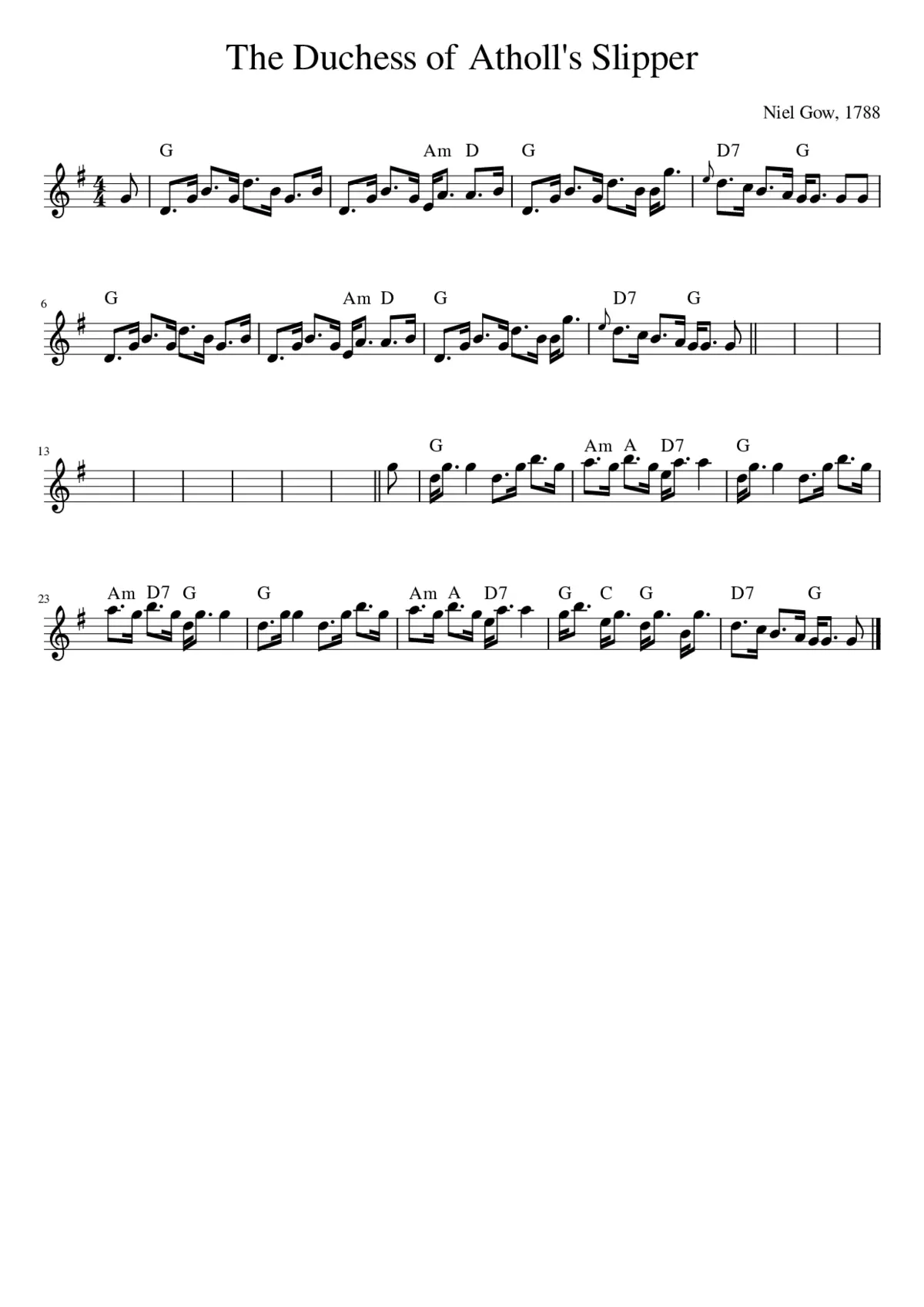 The Duchess of Atholl's Slipper - Page 1