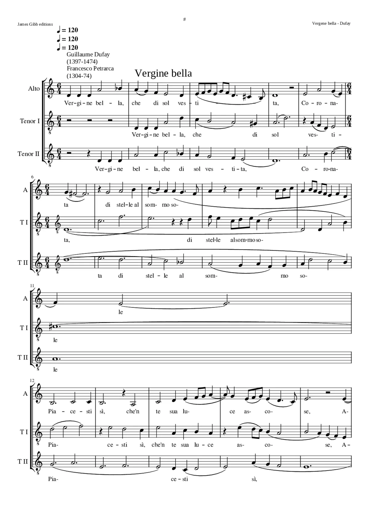 Vergene bella - Page 1