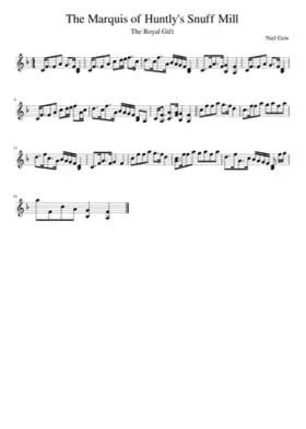 The Marquis of Huntly's Snuff Mill