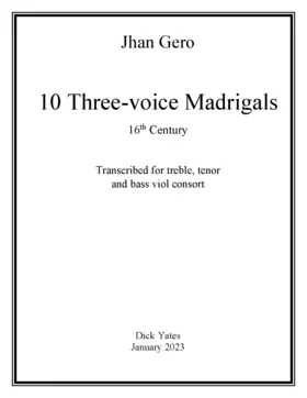 10 Three Voice Madrigals