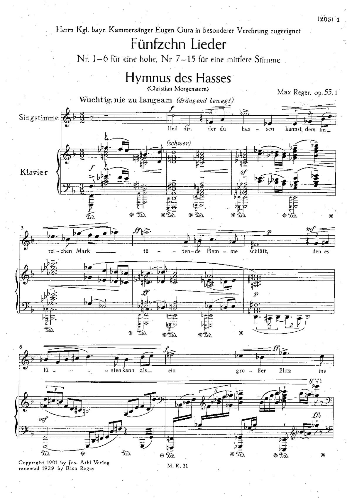 15 Lieder - Page 1