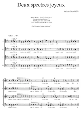 Deux spectres joyeux