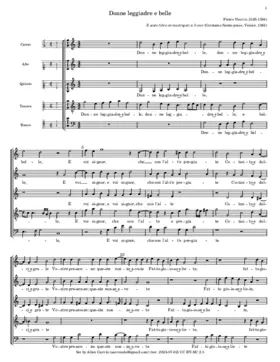 Donne leggiadre e belle