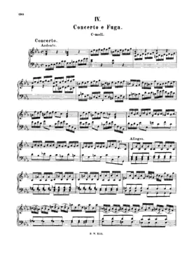 Concerto and Fugue