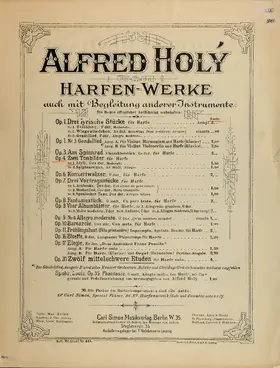 2 Tonbilder für Harfe