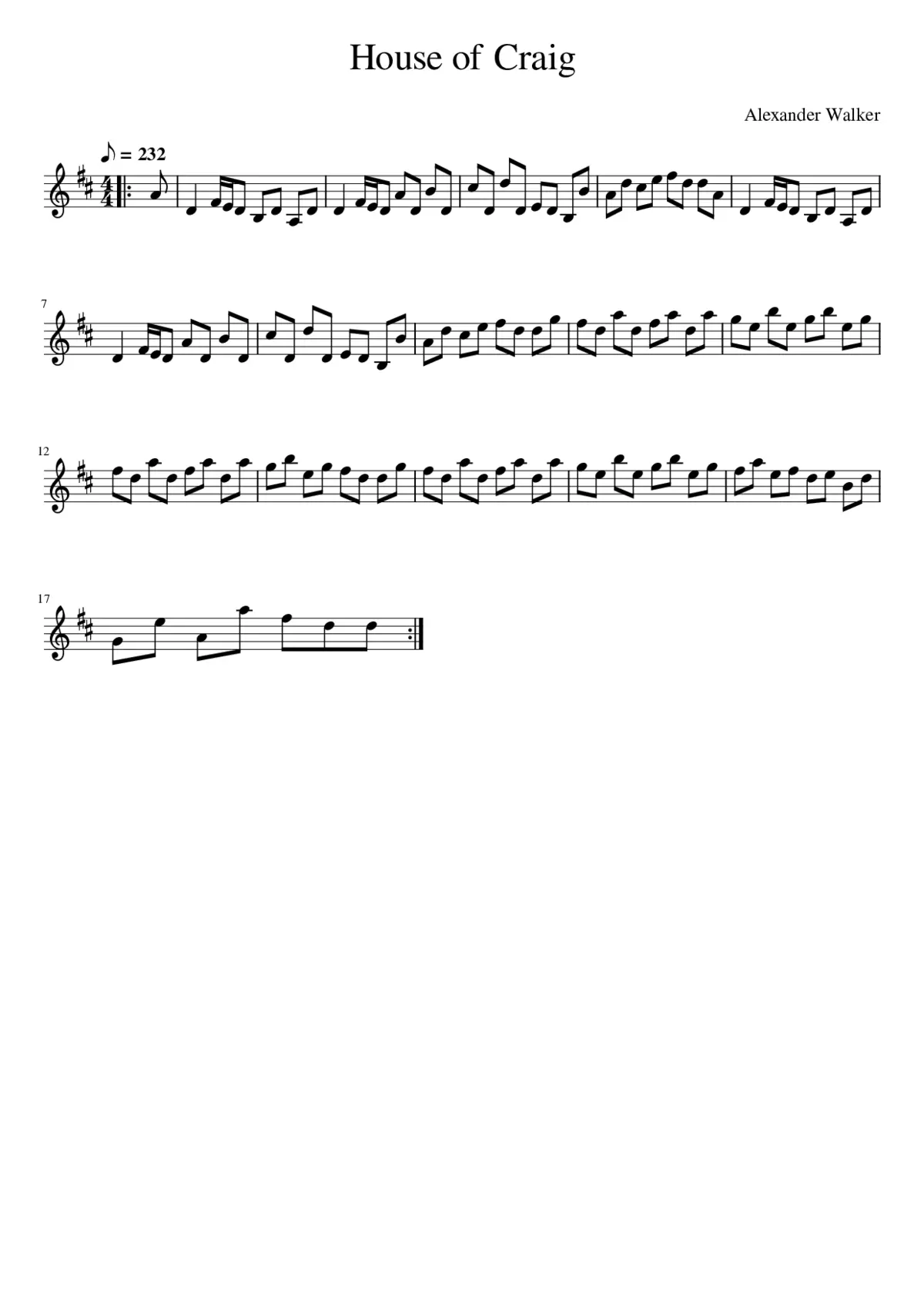 House of Craig - Page 1