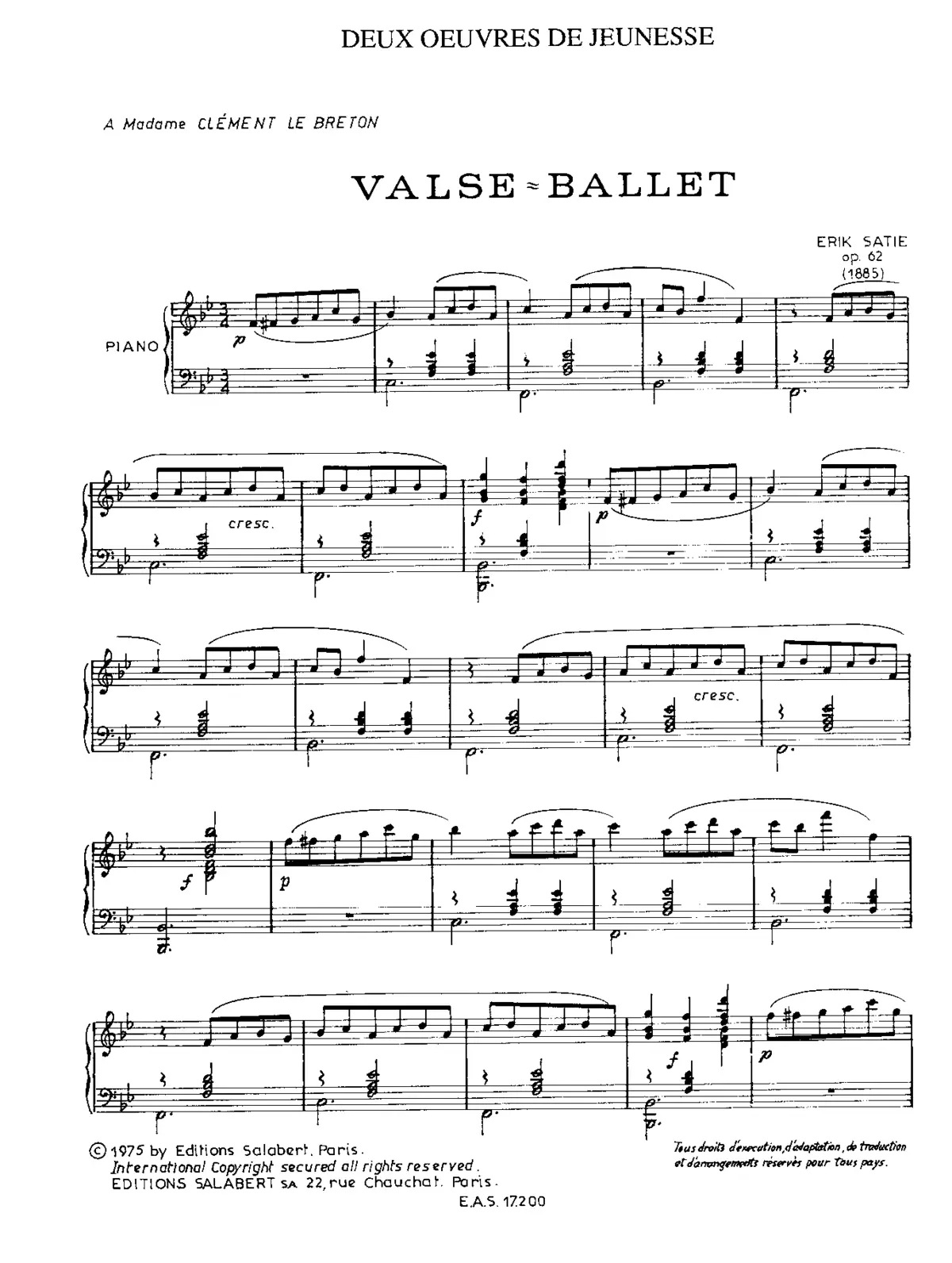Valse-ballet - Page 1