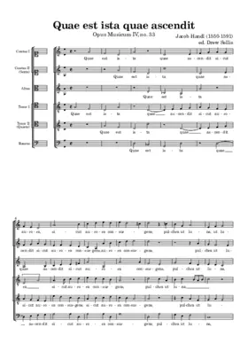 Quae est ista quae ascendit