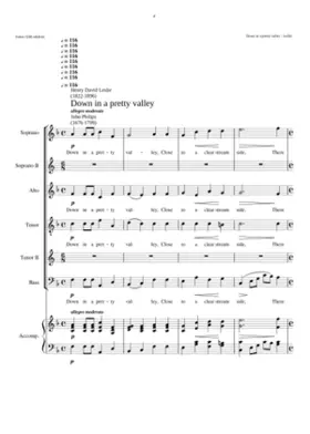 Down in a pretty valley