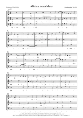 Alleluia Anna Mater