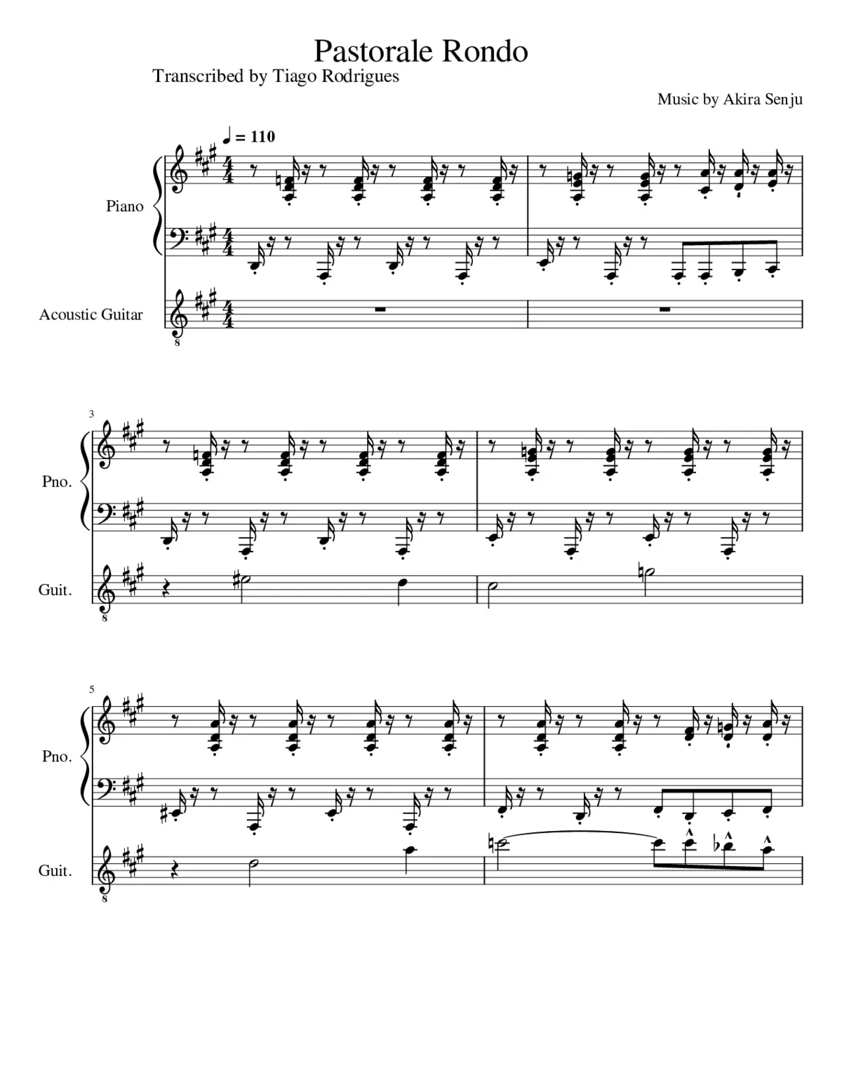 Pastorale Rondo - Page 1