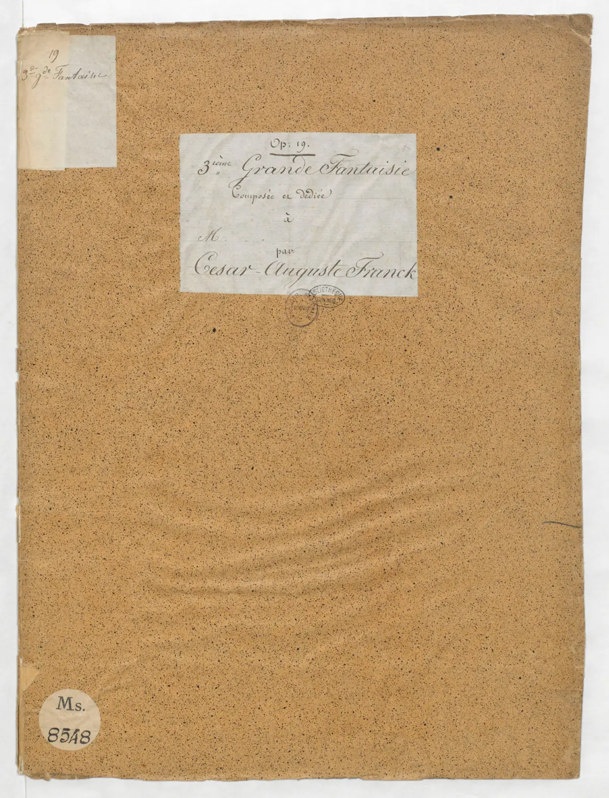 Grande Fantaisie No.3 - Page 1