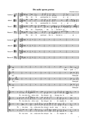 Dic mihi quem portas