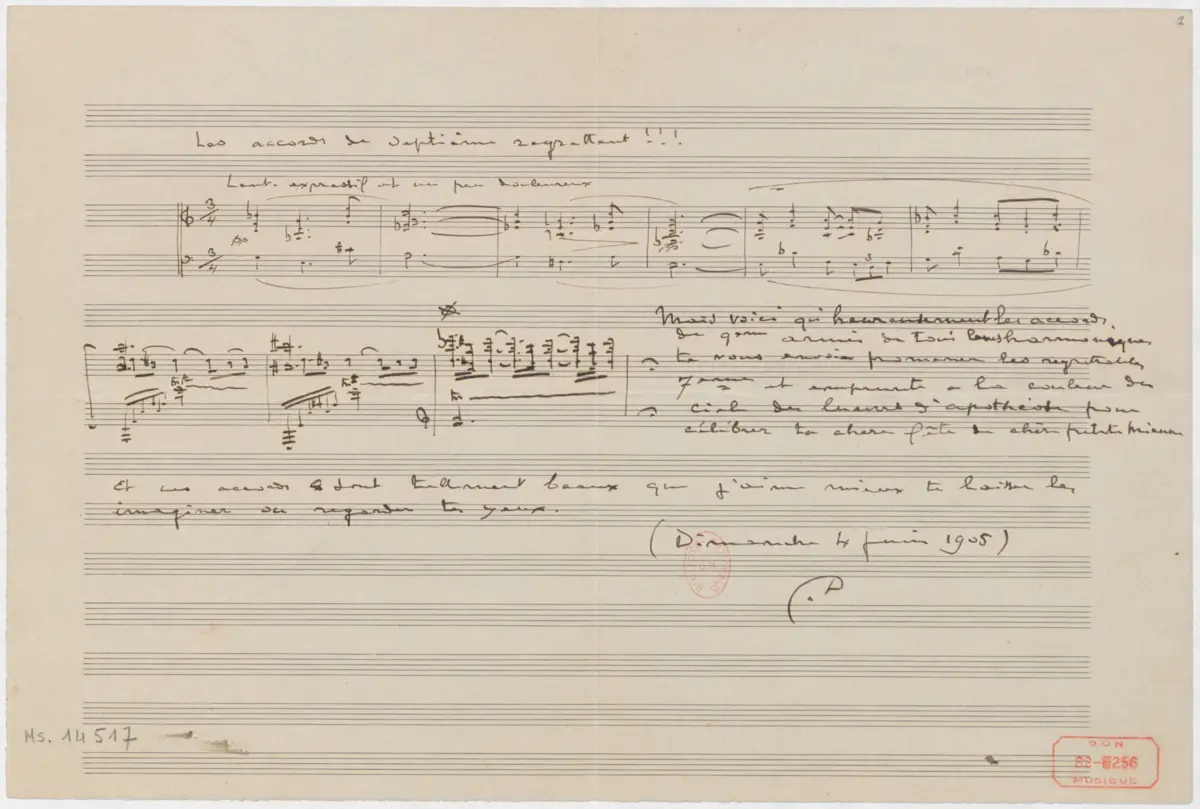 Fragment for piano - Page 1