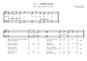 A - 1. neděle postní