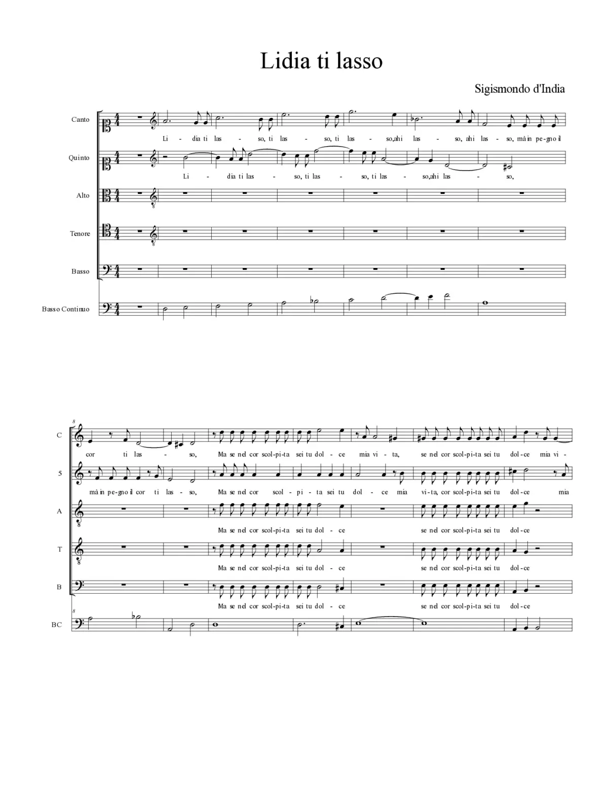 Lidia ti lasso - Page 1