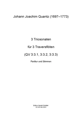 3 Sonatas for 3 Flutes