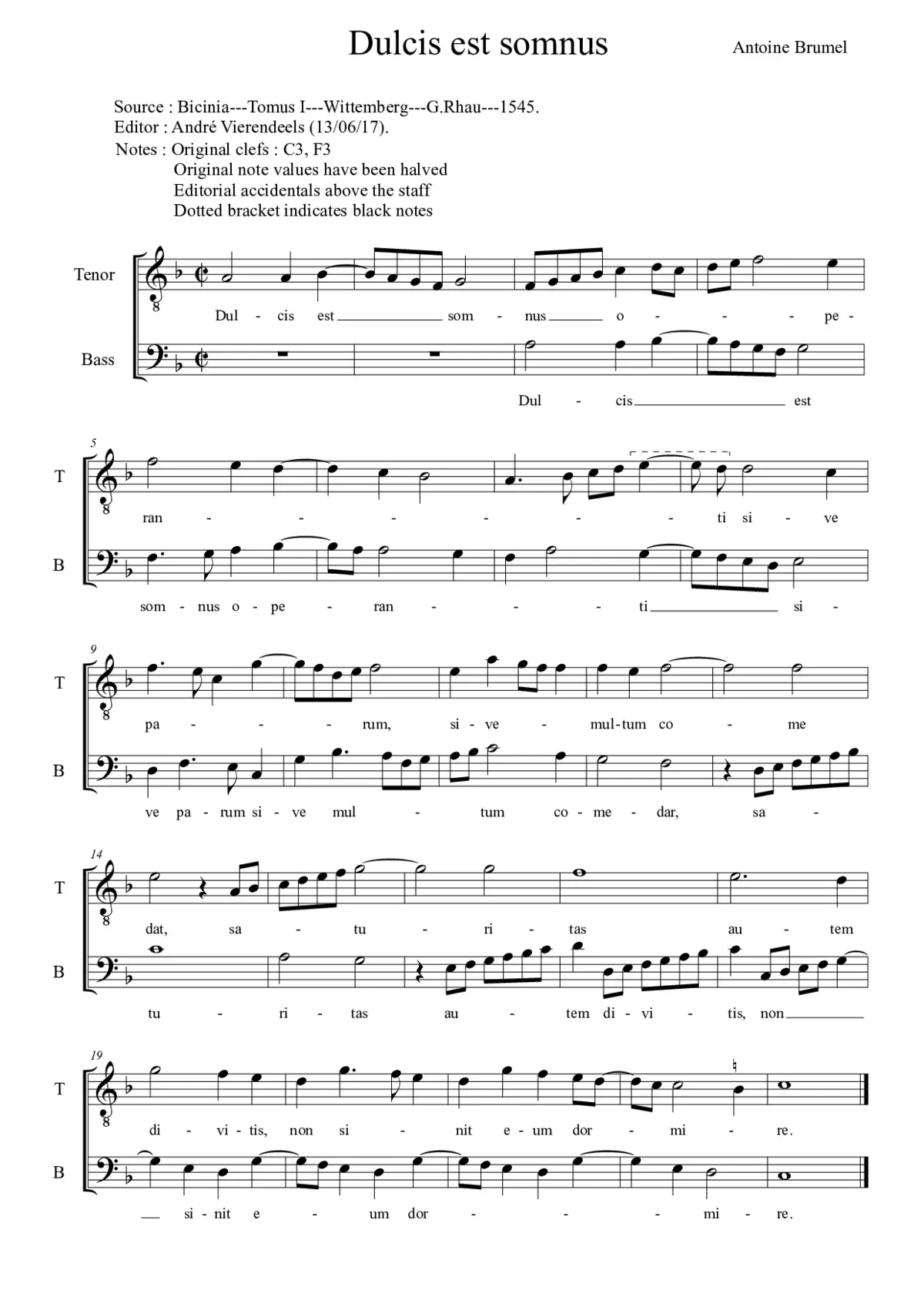 Dulcis est somnus - Page 1