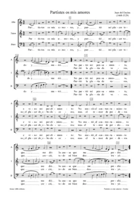 Partistes os mis amores